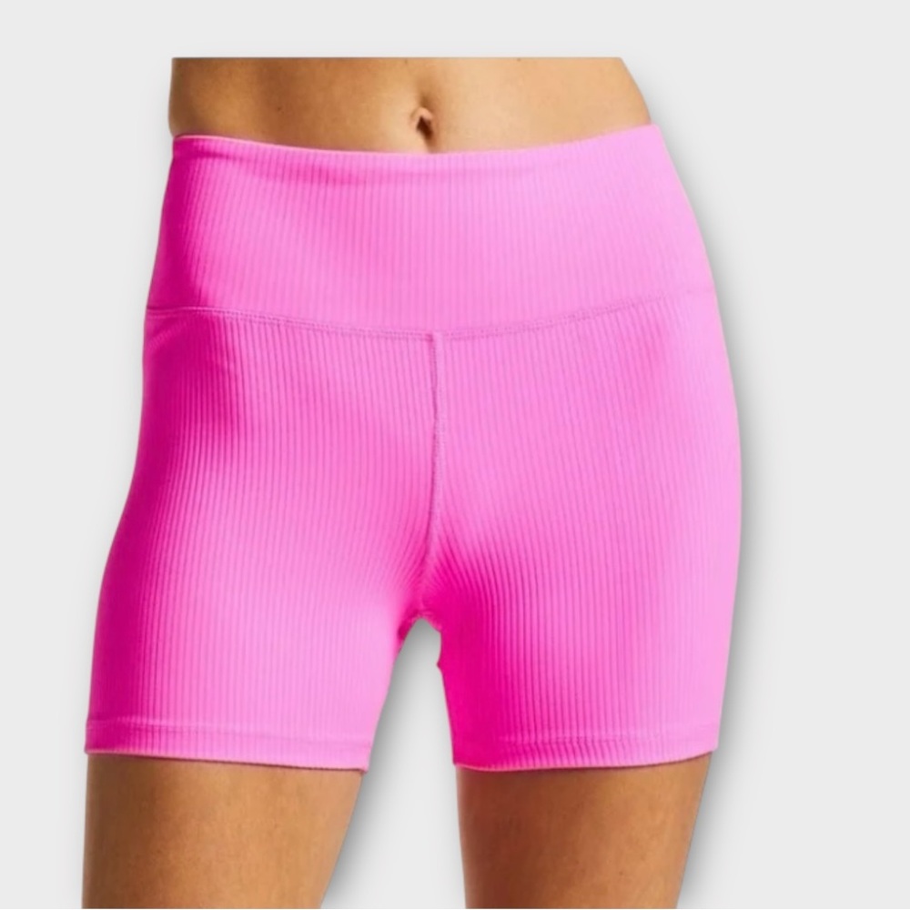 Year of Ours Pink Bike Shorts